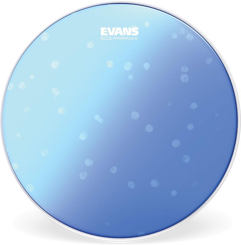 Evans B14HB Hydraulic 14-inch Snare Drum Head - Blue - Image 1