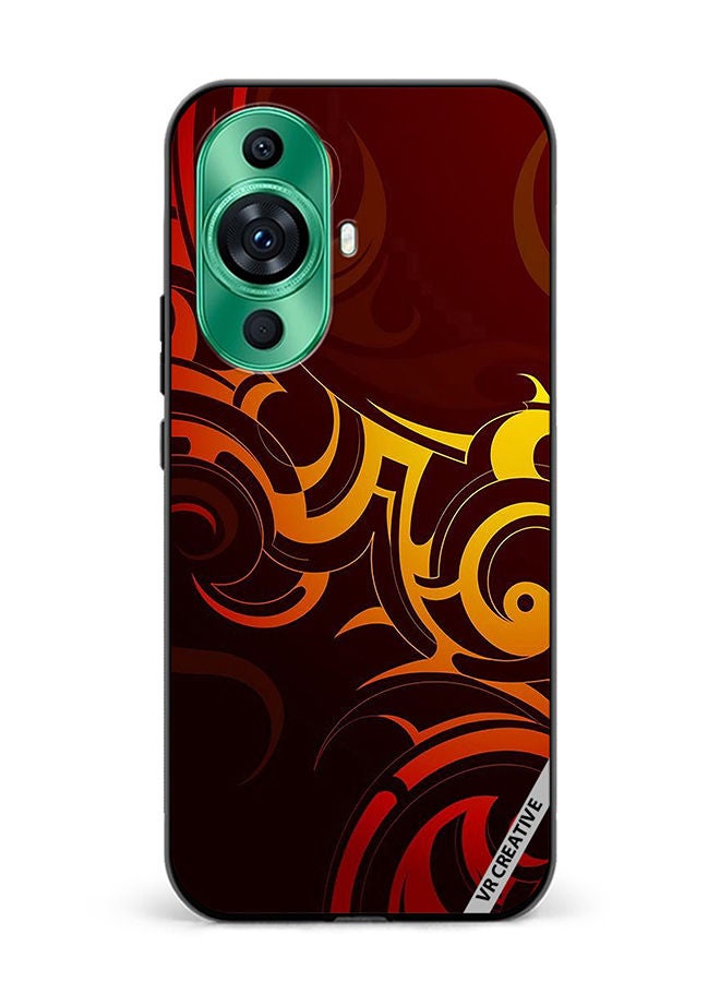 VR CREATIVE غطاء حماية لهاتف هواوي نوفا 11 بتصميم وشم سوبرمان متعدد الألوان - Image 1
