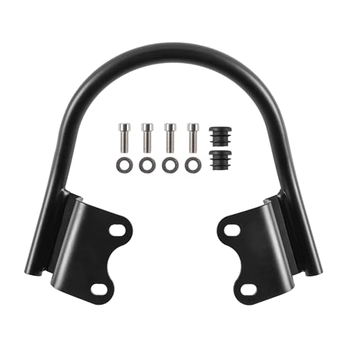 Fayedenicy Rear Passenger Seat Hand Grab Bar Rail Tail Handle Bracket Pillion Armrest Black for Triumph Street Twin 900 (2016-2022) Speed Twin 900 (2023-2024) Motorcycle Rear Luggage Support - Image 4
