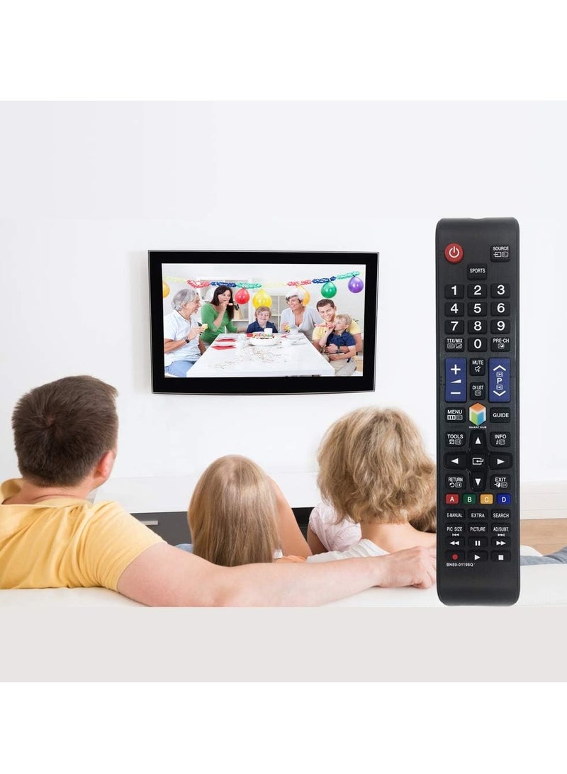 ELTRAZONE Universal Remote Control Samsung BN59-01198Q for Samsung 3D LCD LED Smart TVs - TV Samsung Universal Remote Control UA32J5500AW UA40J5520AK UA40J6200AK with Battery - Image 5