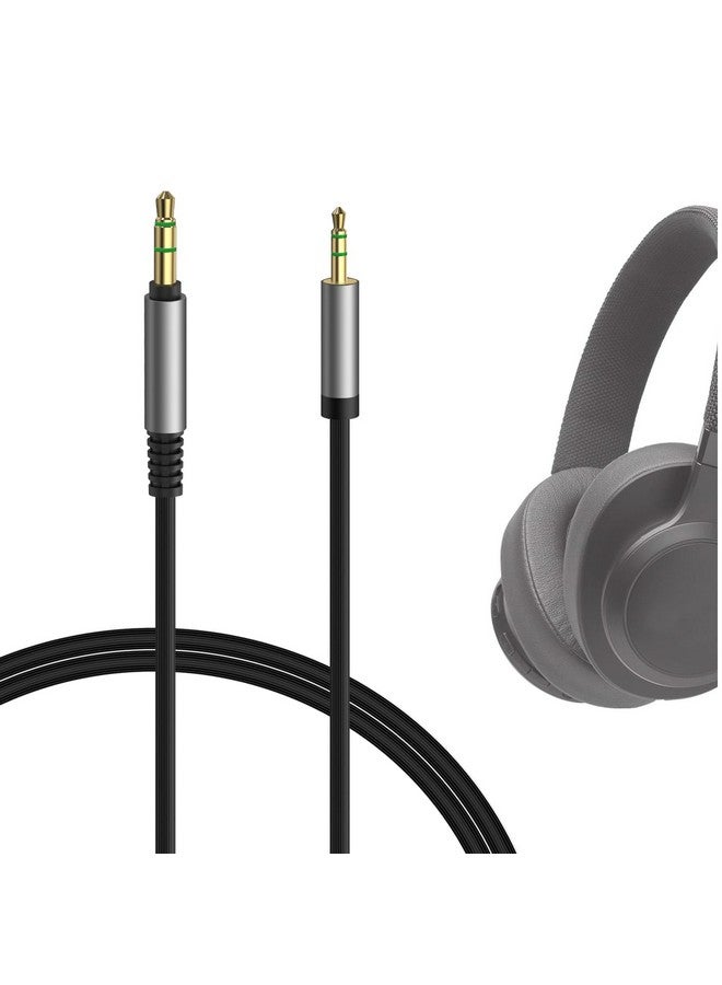 Geekria GEEKRIA Audio Cable Compatible with JBL Tune 770NC 760NC 750BTNC 720BT 710BT 700BT 660NC, Live 660NC 650BTNC 500BT Headphones Cable, 2.5mm to 1/8" (3.5mm) Replacement Stereo Cord (4 ft / 1.2 m)  - Image 1