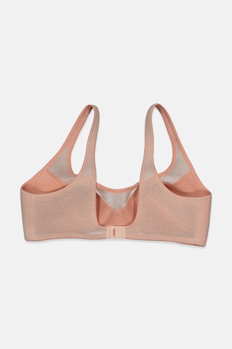 sloggi Women Oxygene Infinite Soft Non Padded Bra, Peach - Image 2