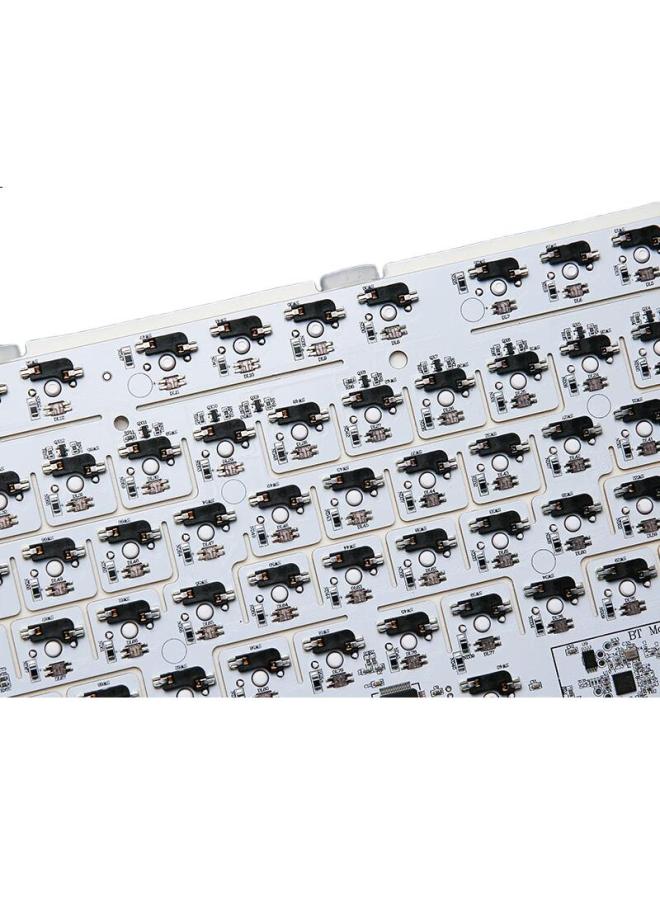 Daryo Dareu Ek75 Series 75% Layout Wired/Wireless/Bluetooth Tri-Mode Customizable Mechanical Keyboard, Gasket Mount Structure, Juejue Purple - Mengyu Hifi Switch - Image 1