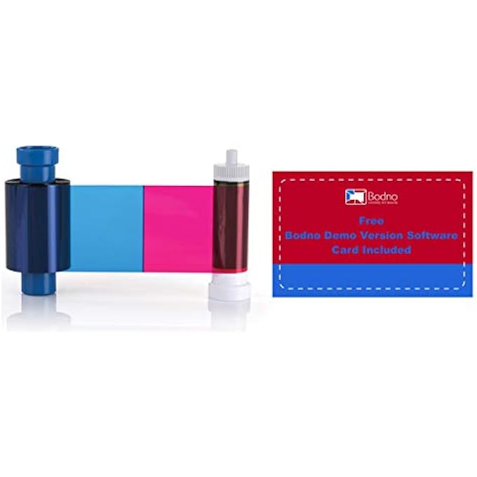 MAGICARD MA100YMCKO COLOR RIBBON - YMCKO - 100 PRINTS WITH SOFTWARE DEMO - Image 3