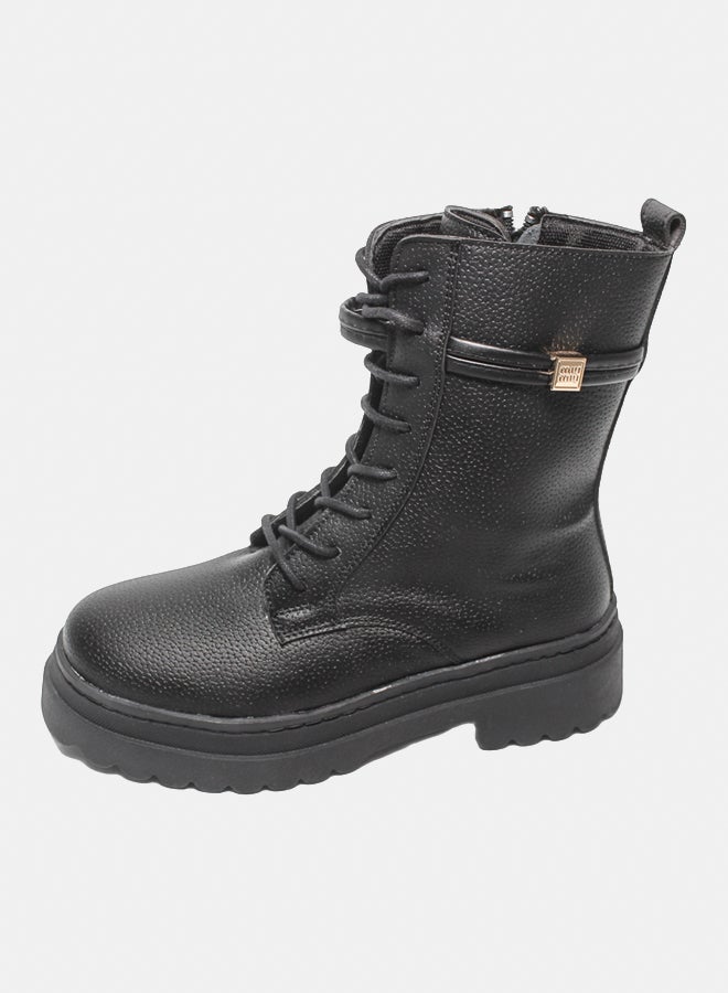 Glitter Women Half-Boots - Black - Image 2