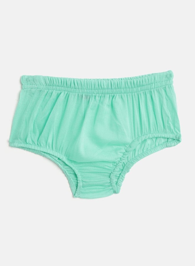 Nautinati فستان ناوتيناتي للفتيات الرضع مزخرف بالأزهار بتصميم A-Line | العمر 0-3 سنوات - Image 3