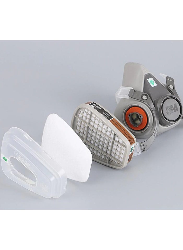 3M - Ready to Use Full Set 6200 - 7 Pieces in 1 - Gas and Dust Mask - Image 1