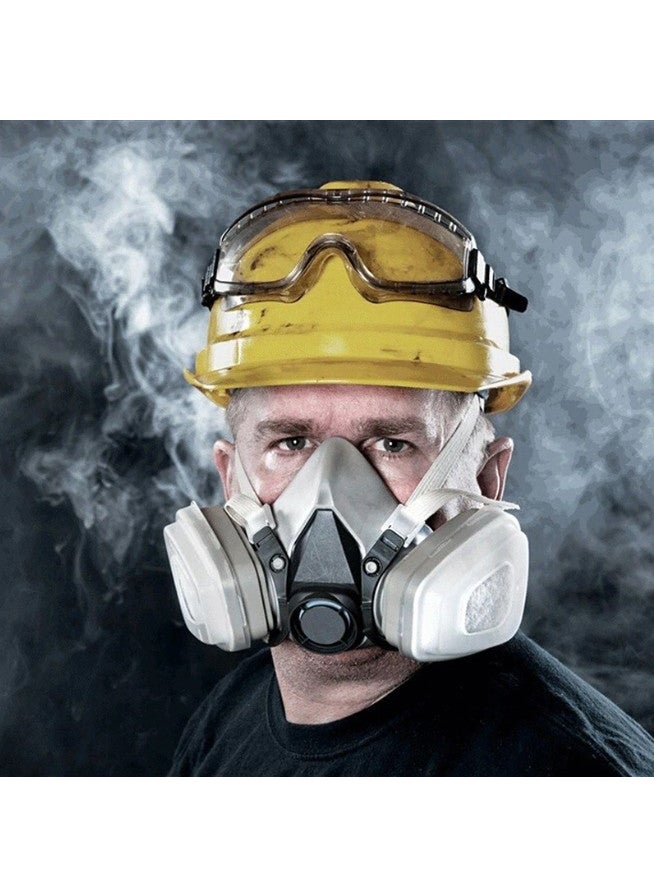 3M - Ready to Use Full Set 6200 - 7 Pieces in 1 - Gas and Dust Mask - Image 1