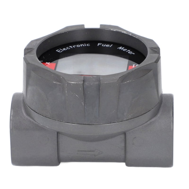 Electronic Fuel Meter Digital LCD Display Turbine Fuel Flow Gauge 1in High Accuracy 20MPa MWP - Image 1