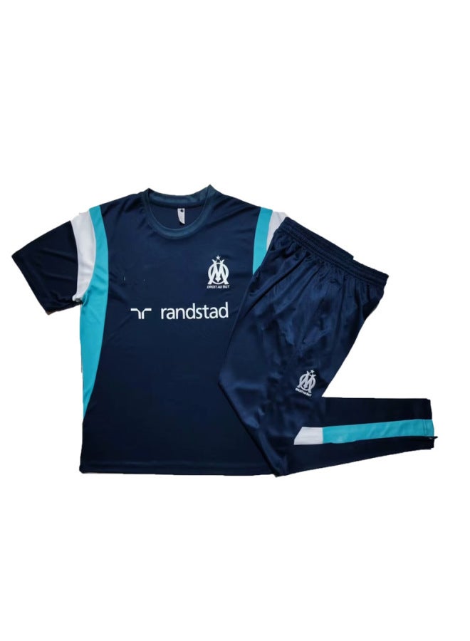 Juventus International Ac Milan Real Madrid Short Sleeve Remote Suit T-shirt Football Training Clothes Polo Shirt