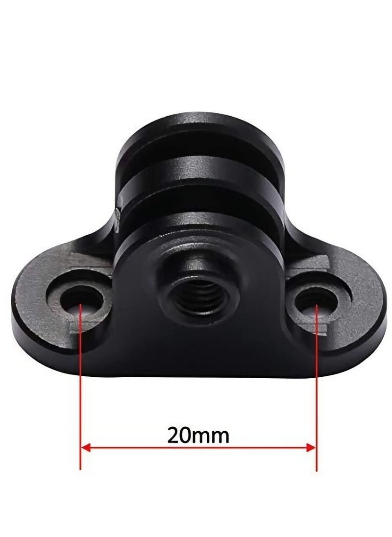 KASTWAVE - Bicycle Combo Mount Adapter, Computer Bracket Camera Adapter for Garmin Edge 200 / 500 / 510 / 520 / 800 / 810 / 820 / 1000, for Gopro Sport Action Camera and Bryton Mount - Image 1