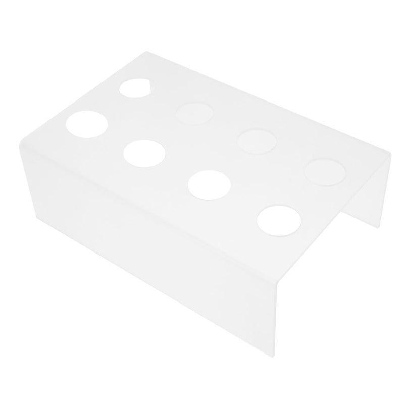 Acrylic Ice Cream Cone Holder Stand 8 Hole For Kitchen Party Dessert Display - Image 2