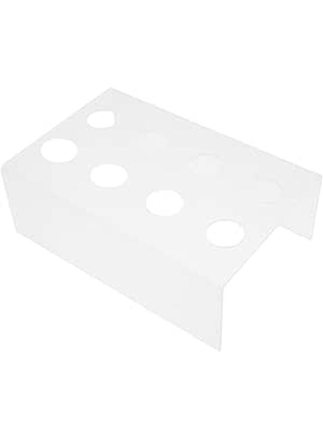 Acrylic Ice Cream Cone Holder Stand 8 Hole For Kitchen Party Dessert Display - Image 1