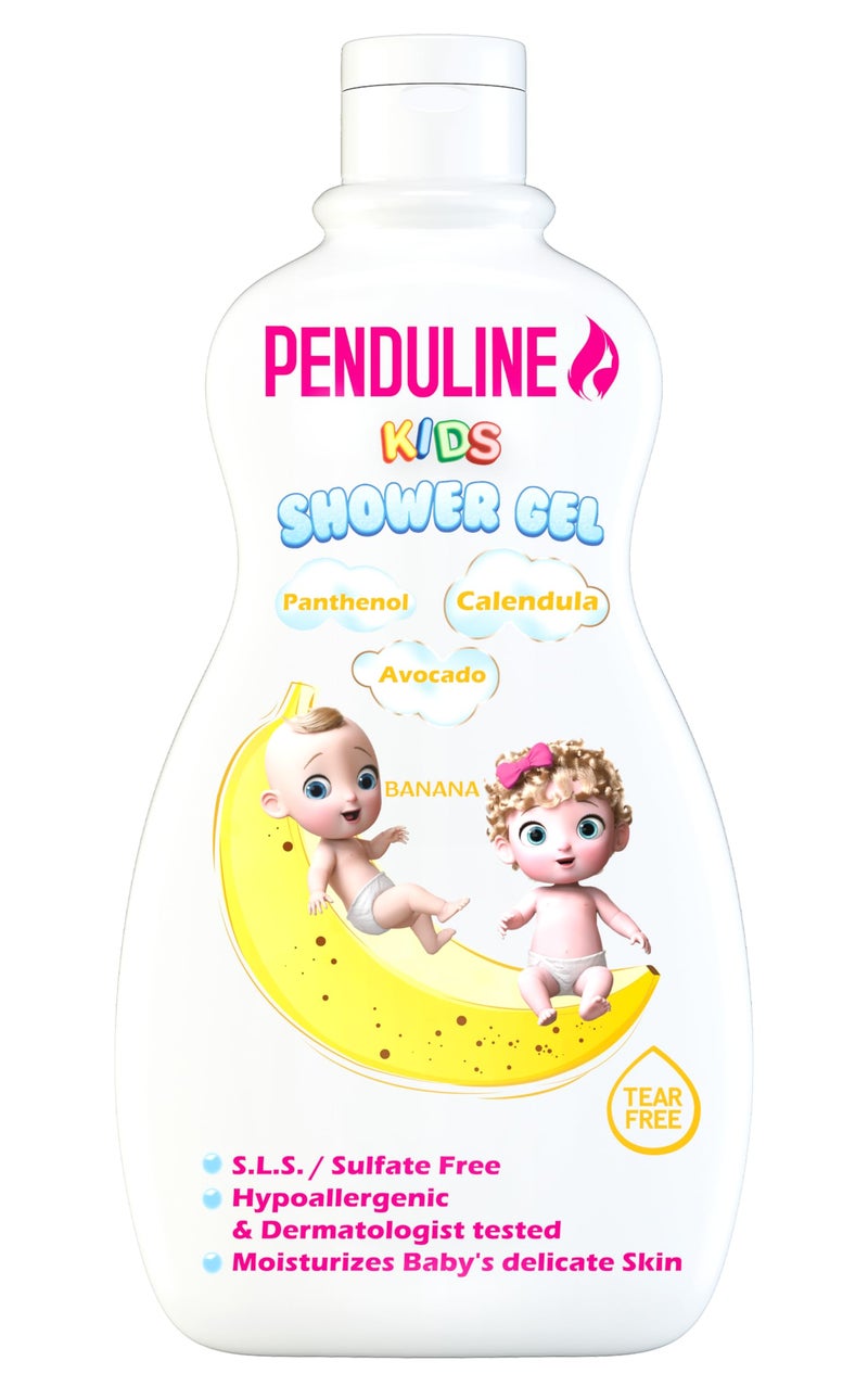 Penduline shower gel with banana scent, 65 ml