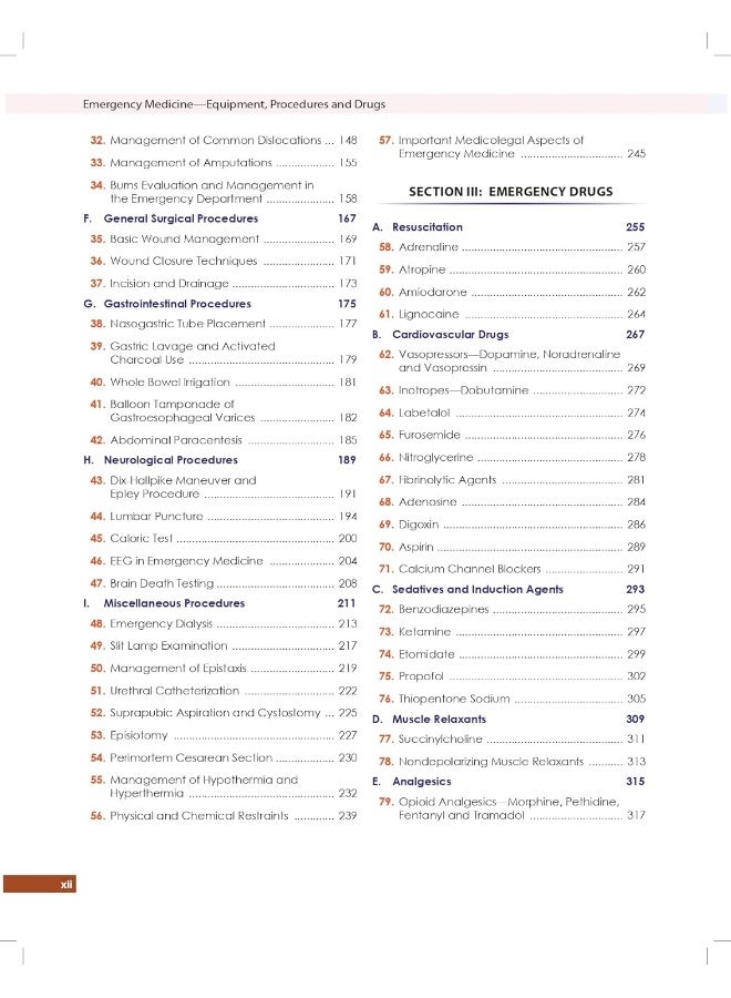 EMERGENCY MEDICINE EQUIPMENTS PROCEDURES AND DRUGS (PB 2022) - Image 1