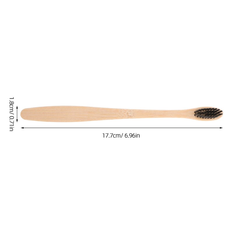15 Pcs Soft Charcoal Toothbrush Set With Mermaid Tail Handle For Gentle Deep Cleaning Eco Friendly Travel Use - Image 3