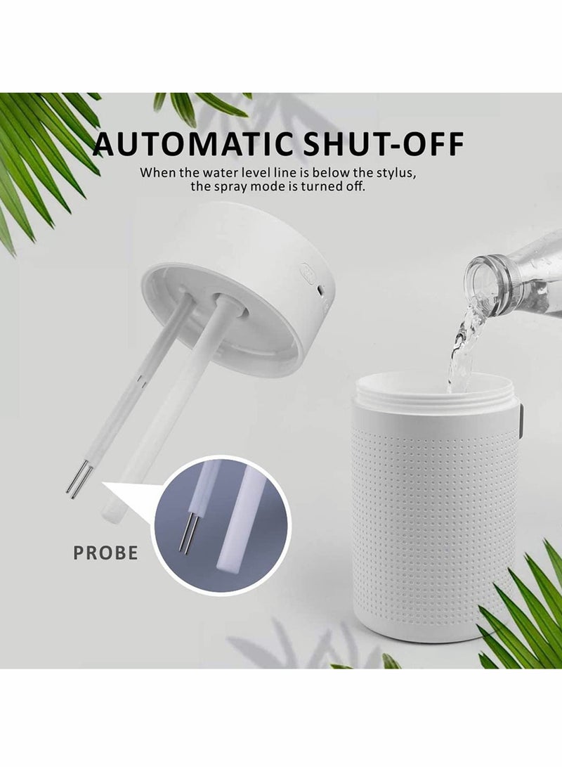 SYOSI Air Humidifier Night Light Function to Prevent Dry Burning and USB Charging, Ultra-Quiet, Auto-Off, Bedroom, Suitable Heaithy Life - Image 3