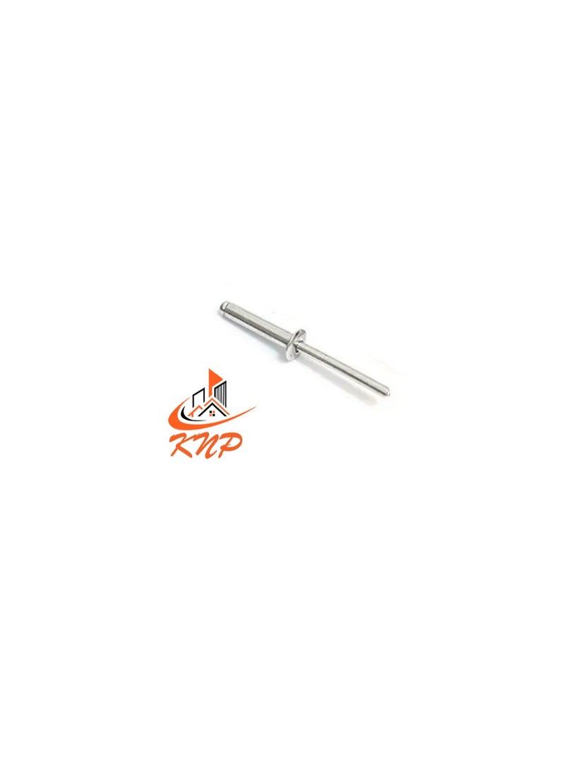 KNP Aluminum Alloy Blind Rivets - Pack of 100 (4mm x 6mm)  - Image 2