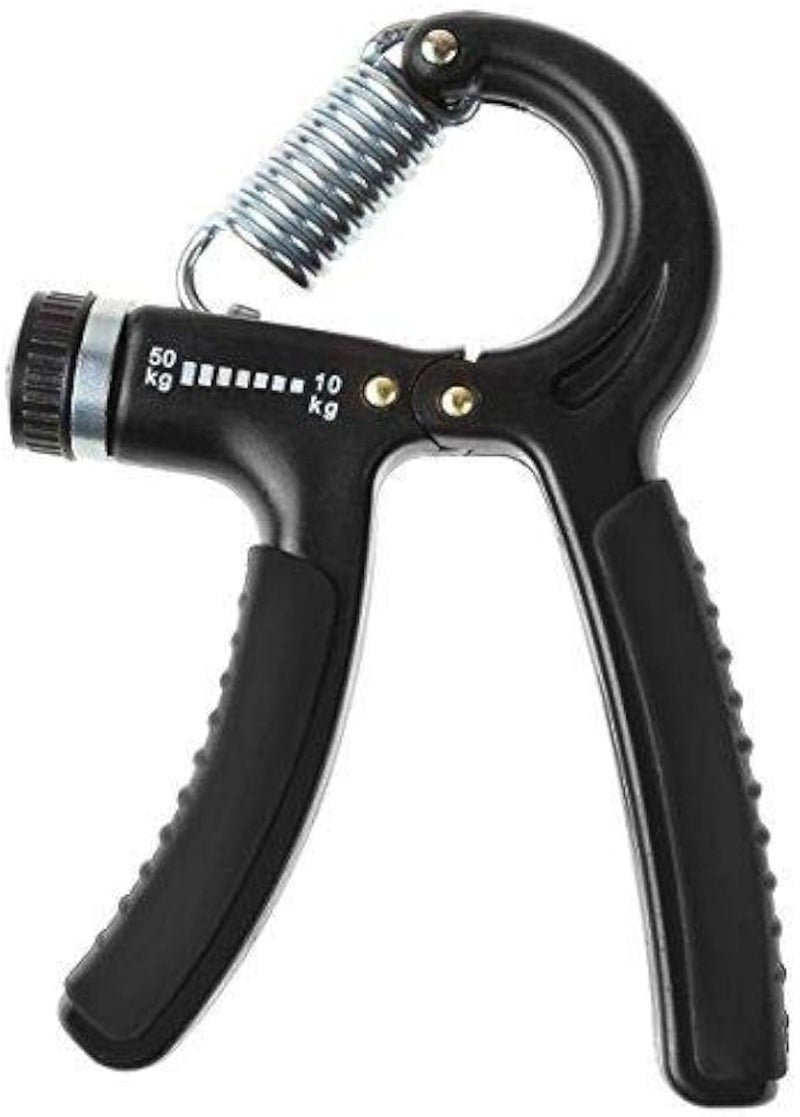 Hand Gripper Wrist Forearm Strength Power Training Gym Fitness Black_ with one years guarantee of satisfaction and quality