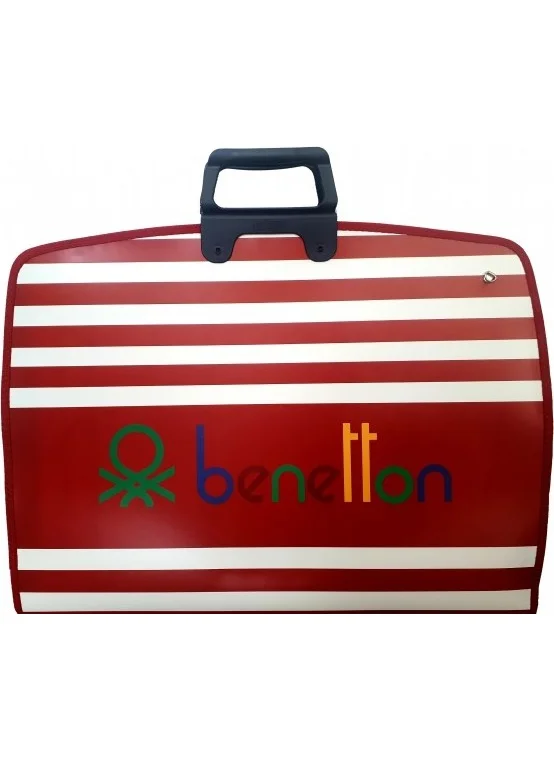 Benetton 38X55 Project Picture Bag White - Red