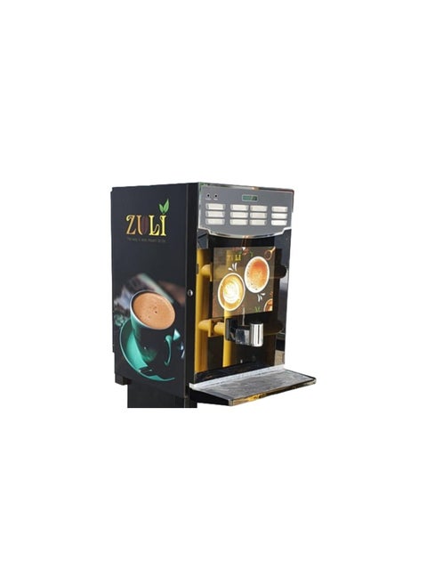 Coffee Machine: Advanced Espresso Configuration for Professional Performance – Instant 6 Canister Coffee Maker with 11 Beverage Options, 2 Preselection Keys, Fully Automatic Dispenser – Ideal for Large Offices and HORECA Segment – 2650 Watts