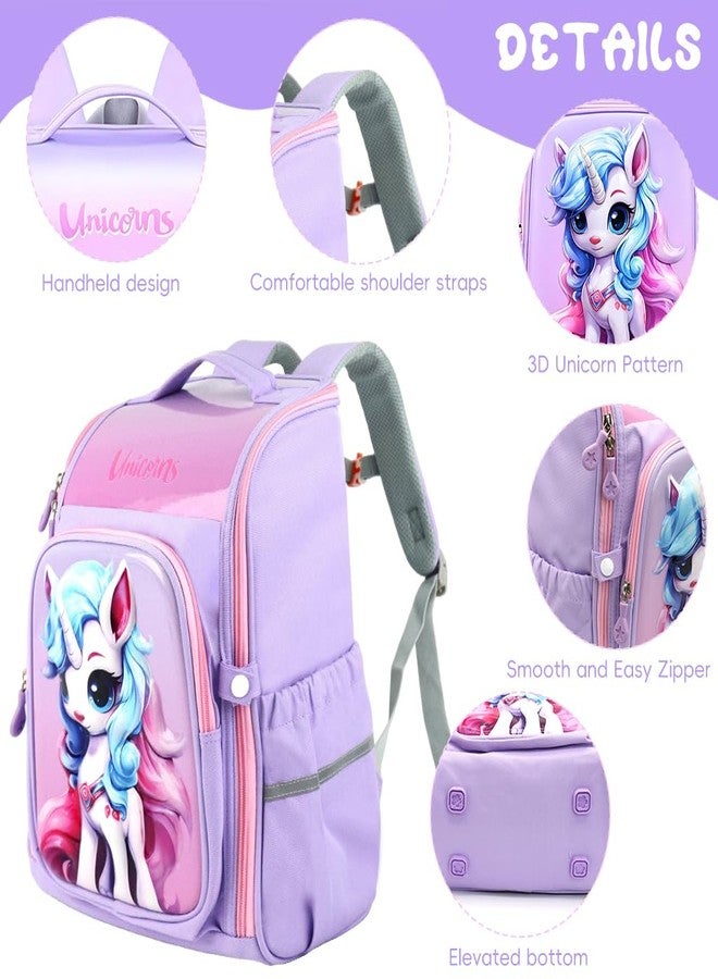 Climberty® School Backpack Unicorn School Backpack for Girls Aged 6-12 Years Old - Image 5