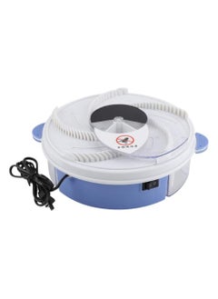 A trap for flies, mosquitoes and insects, an effective electric device for catching pests with a rotating dish, an electric device that kills flies and mosquitoes