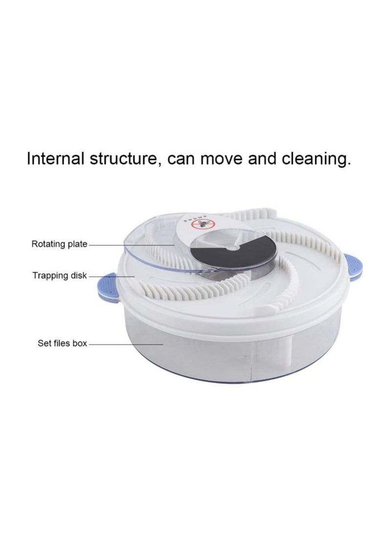 Generic - A trap for flies, mosquitoes and insects, an effective electric device for catching pests with a rotating dish, an electric device that kills flies and mosquitoes - Image 1