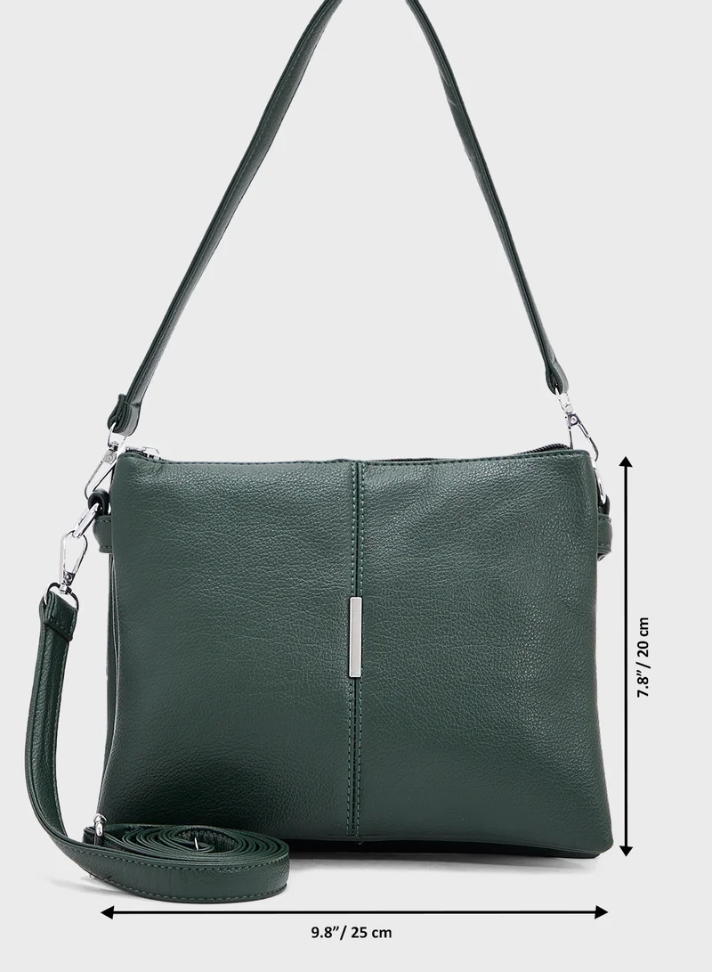 ELLA Minimalist Multi Panel Shoulder Bag