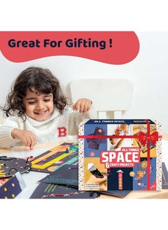 jackinthebox jackinthebox Space Science 6in1 Craft Kit Gift for Kids Ages 610 Solar System Science Kit for Kids Space Toys for Kids Easy DIY STEM Toy for Boys and Girls Ages 6 7 8 9 10  - Image 4
