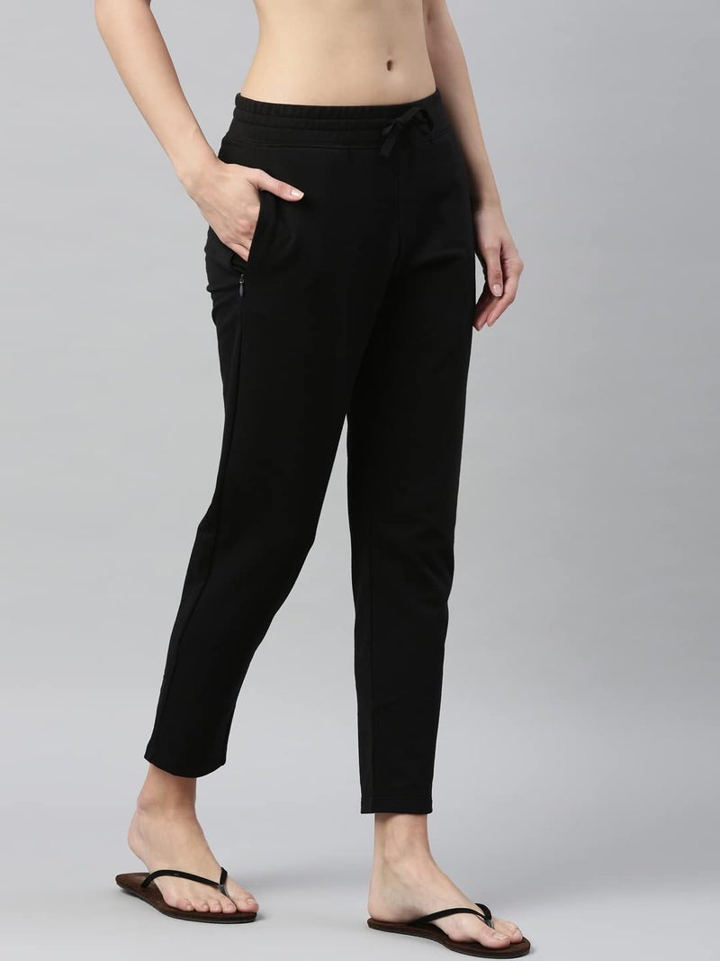 Enamor Essentials E060 Women’s Slim Fit Terry Pants - Image 3