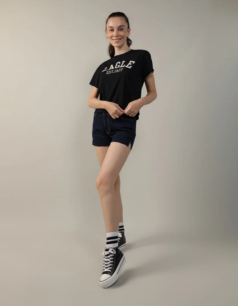 امريكان ايجل Printed Short Sleeve T-Shirt