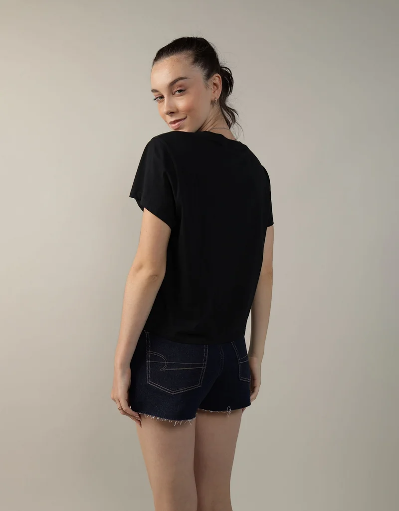 امريكان ايجل Printed Short Sleeve T-Shirt