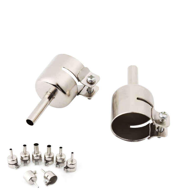8pcs/Set Heat Gun Nozzles Kits For Hot Air Soldering Station Repair Tools（3/4/5/6/7/8/10/12mm) - Image 1