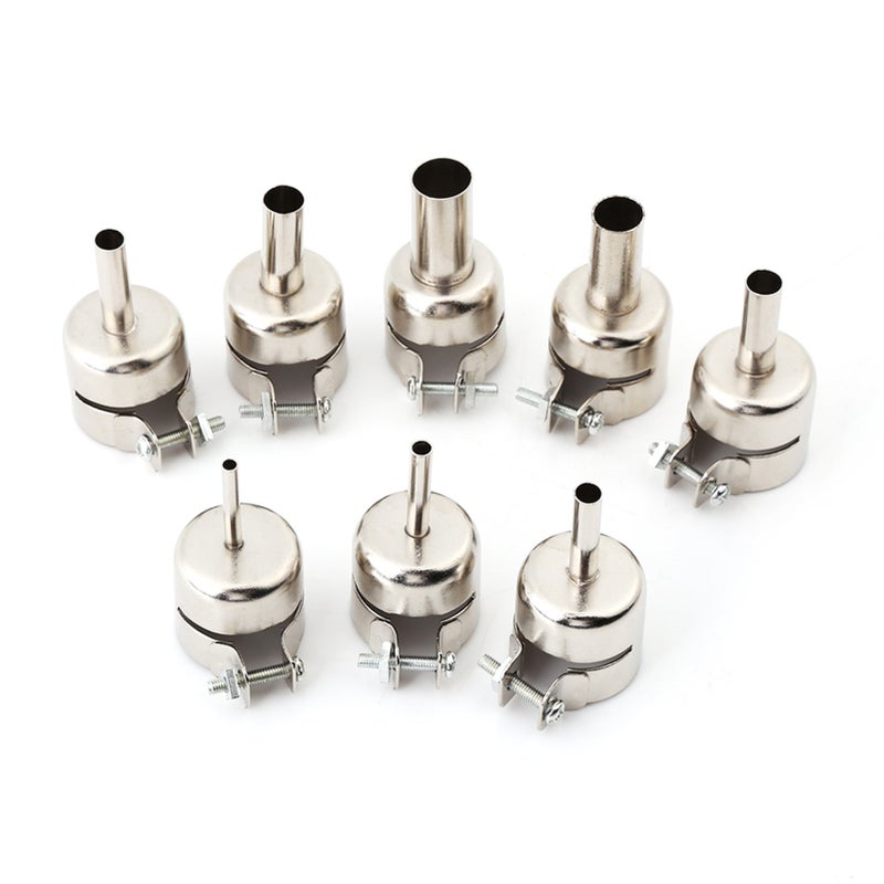 8pcs/Set Heat Gun Nozzles Kits For Hot Air Soldering Station Repair Tools（3/4/5/6/7/8/10/12mm) - Image 3