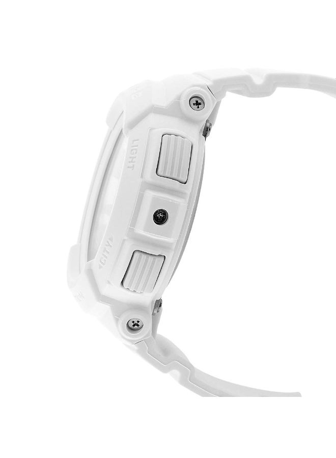 G-SHOCK BABY-G Analog-Digital Watch BGA-190BC-7BDR, 44.3 mm White Dial, Resin Case & Strap, Shock‑Resistant, 100 m WR - Image 2