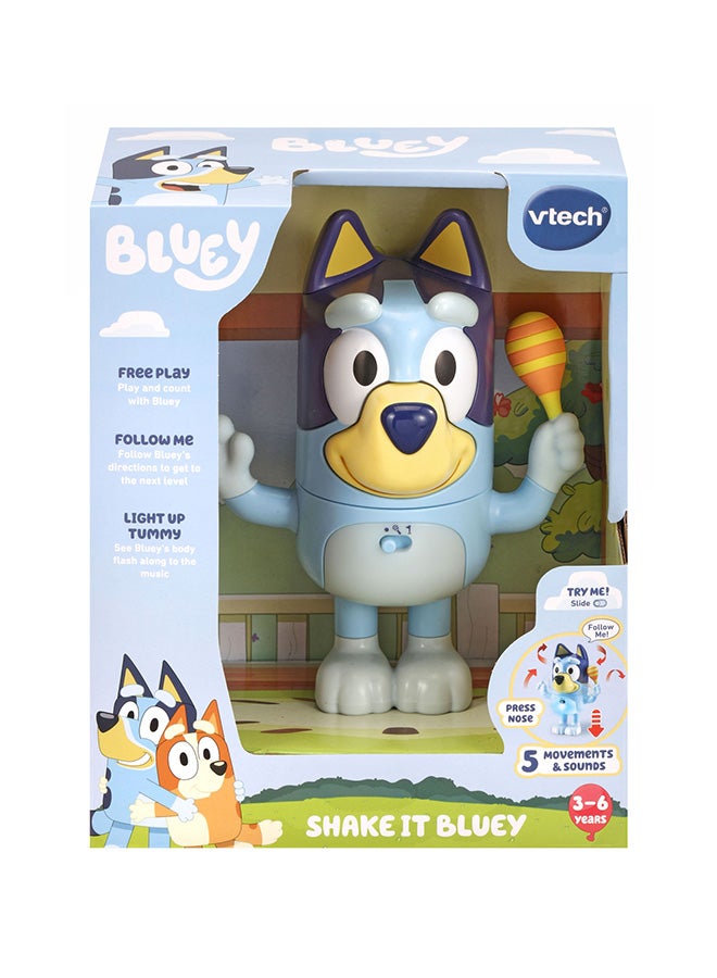 vtech بلو وشه بلوي (أزرق) | لعبة تفاعلية للأطفال مع موسيقى وأصوات وعبارات من البرنامج التلفزيوني، تعليمية | هدية مثالية للأطفال من 3 و4 و5 سنوات وما فوق - Image 1