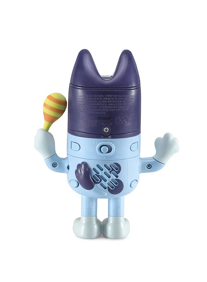 vtech بلو وشه بلوي (أزرق) | لعبة تفاعلية للأطفال مع موسيقى وأصوات وعبارات من البرنامج التلفزيوني، تعليمية | هدية مثالية للأطفال من 3 و4 و5 سنوات وما فوق - Image 2