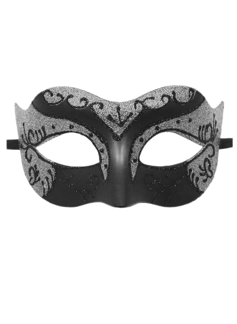 KASTWAVE Masquerade Mask for Men Classic Vintage Venetian Mens Mask Lightweight Gentle, Specially for Costume, Theme Parties, Cosplay Mardi Gras, Super Hero Mask Accessory - Image 1