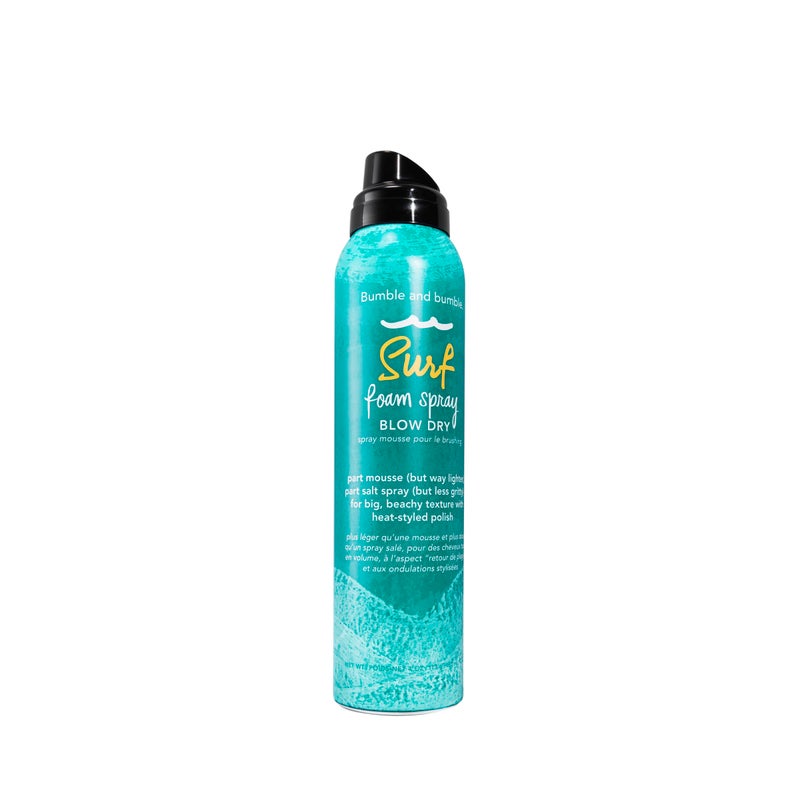 Bumble and bumble. Surf Foam Spray Blow Dry Hair Lightweight Mousse | Adds Texture + Hold | Wavy, Straight, 4 Ounce - Image 1