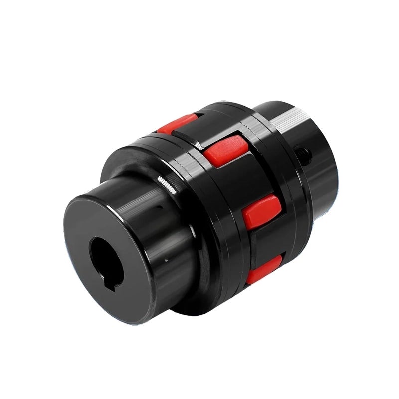 Flexible Motor Coupler Plum Steel Jaw Spider Shaft 10x20mm Size Ballscrew GR19 XL1 D40L66 - Image 4