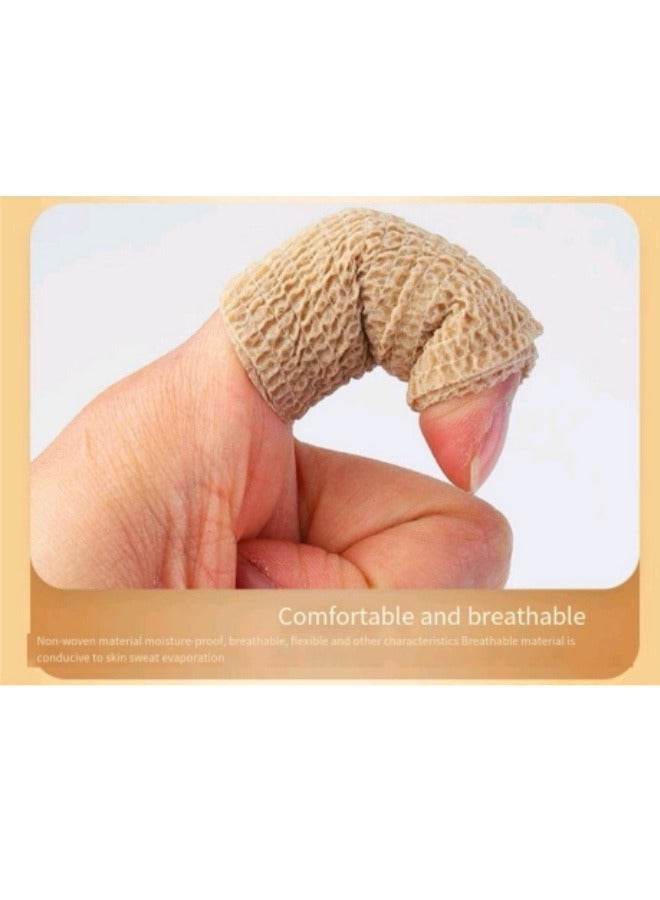 1 لفة من الضمادة المرنة ذاتية اللصق، ضمادة رياضية غير منسوجة ذاتية اللصق، ضمادة للحيوانات الأليفة 7.5 × 4.5 سم - Image 4