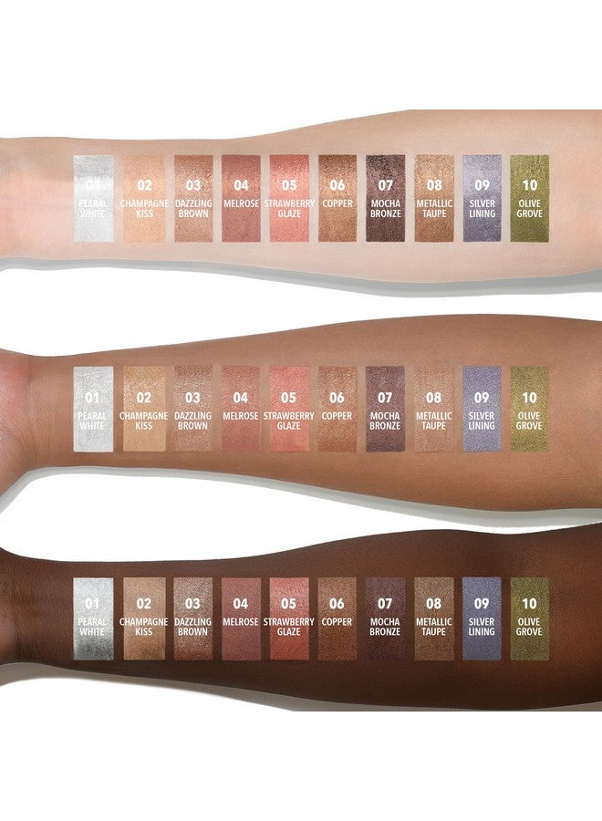 moira Everlust Shimmer Cream Shadow (010, Olive Grove) - Image 2