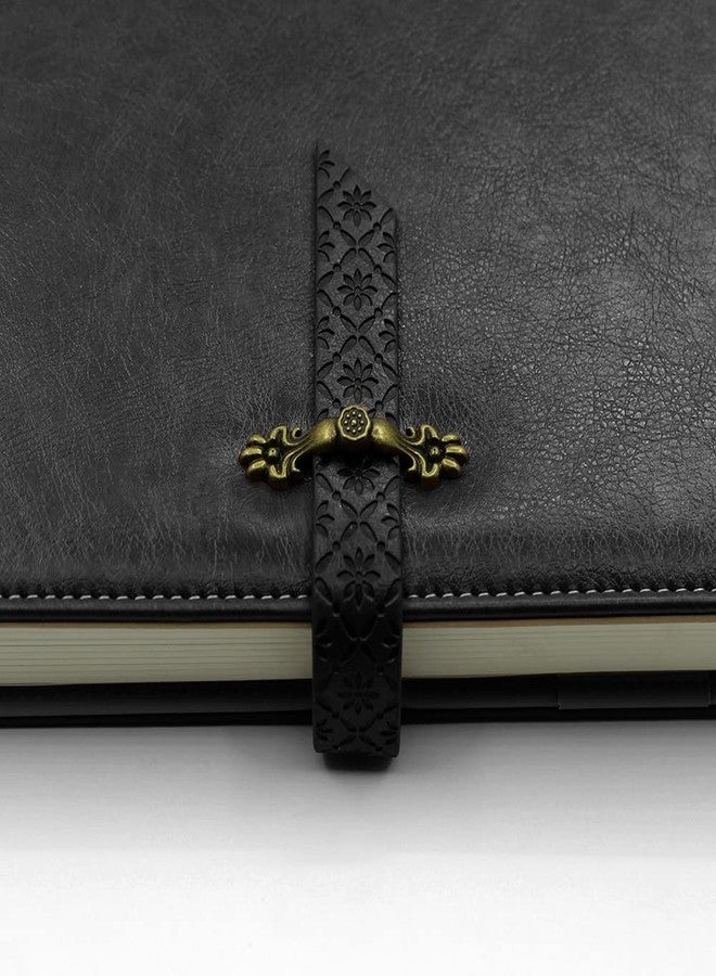 Viva Venetian 2026 New Year Dated Diary | 400 Ruled Pages | 70 GSM Paper |Thermo PU Material | Debossed Spine (BLACK) - Image 5