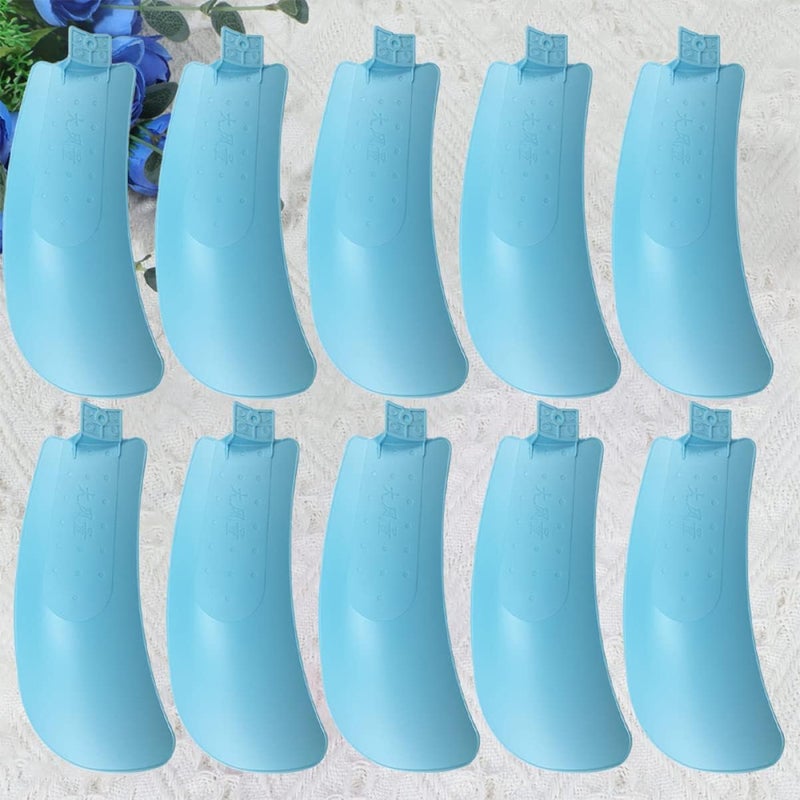 DOITOOL 20pcs Small Plastic Fan Blades for Replacement Easy to Install Fan Accessories for Home High Compatible Various Models - Image 3