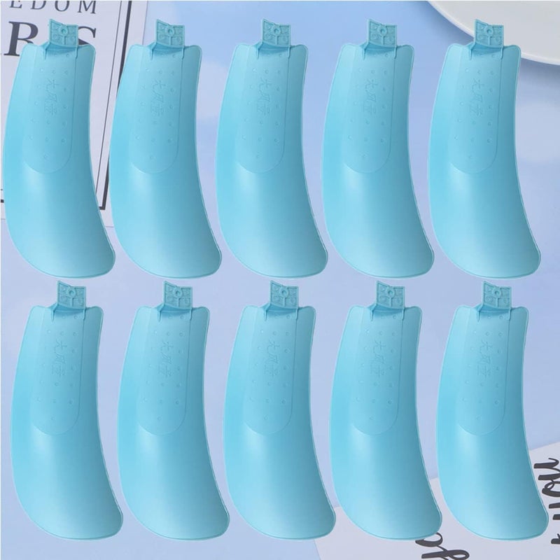 DOITOOL 20pcs Small Plastic Fan Blades for Replacement Easy to Install Fan Accessories for Home High Compatible Various Models - Image 2