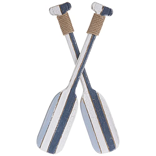 Hobby Lobby Nautical Ship Boat Paddles Ocean Striped Oars Wood Wall Hanging Home Décor - Image 5