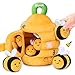 JoyCat Baby Toys 612 Months Soft Baby Beehive with 5 Sensory Bees Rattle Crinkle Paper Squeaker Mirror Busy Montessori Soft Toys for Toddlers 03 Years Old Baby Easter Basket Stuffers Gift - Image 3