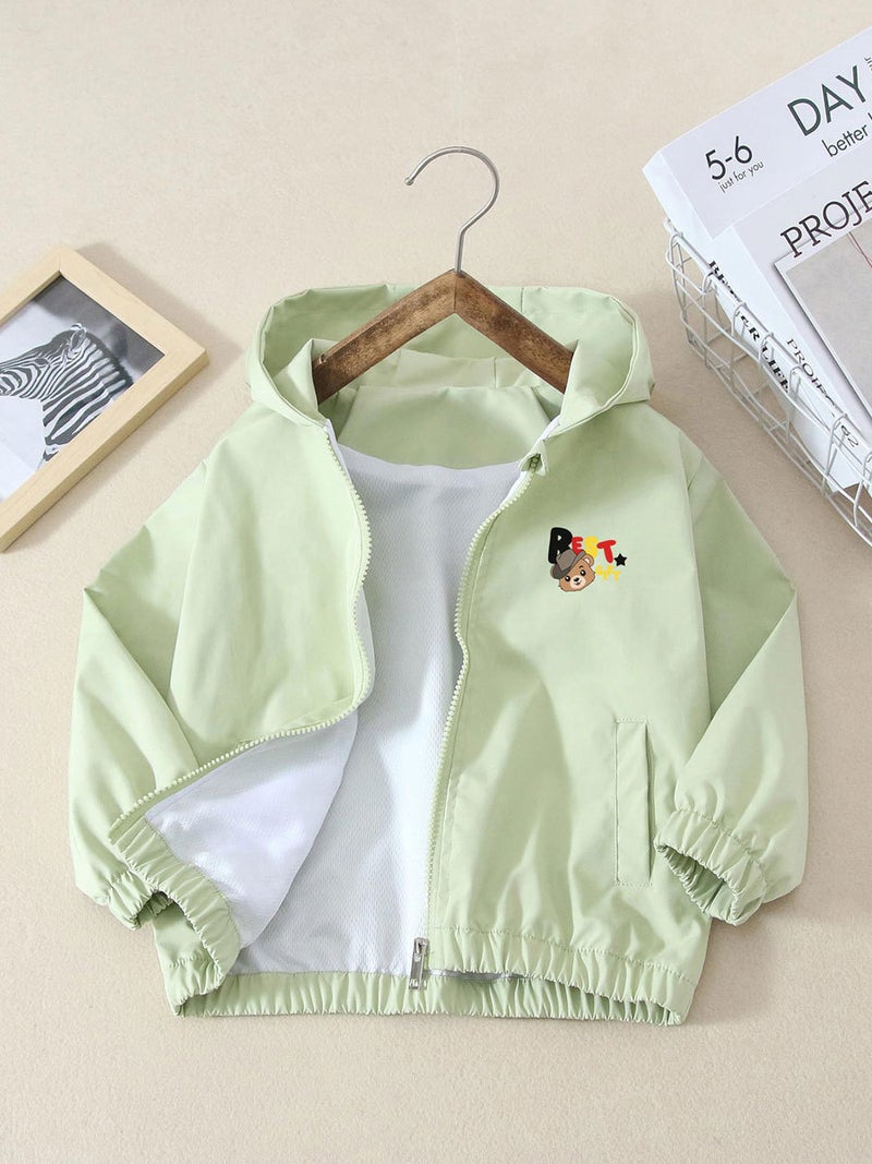 Boys' Spring Coat Children'S Coat Boys' Spring Jacket Clothes Boys' Baby Hooded Top Trendy - Image 5