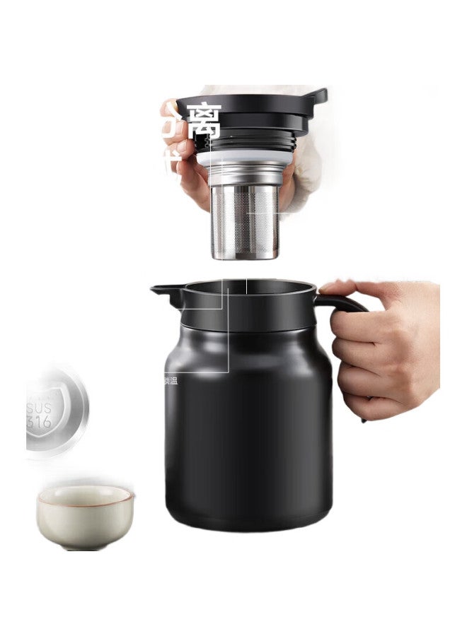 Pakchoice Insulated Teapot, Large Capacity, 316 Stainless Steel, Tea Infuser, Steeping Cup - Image 3